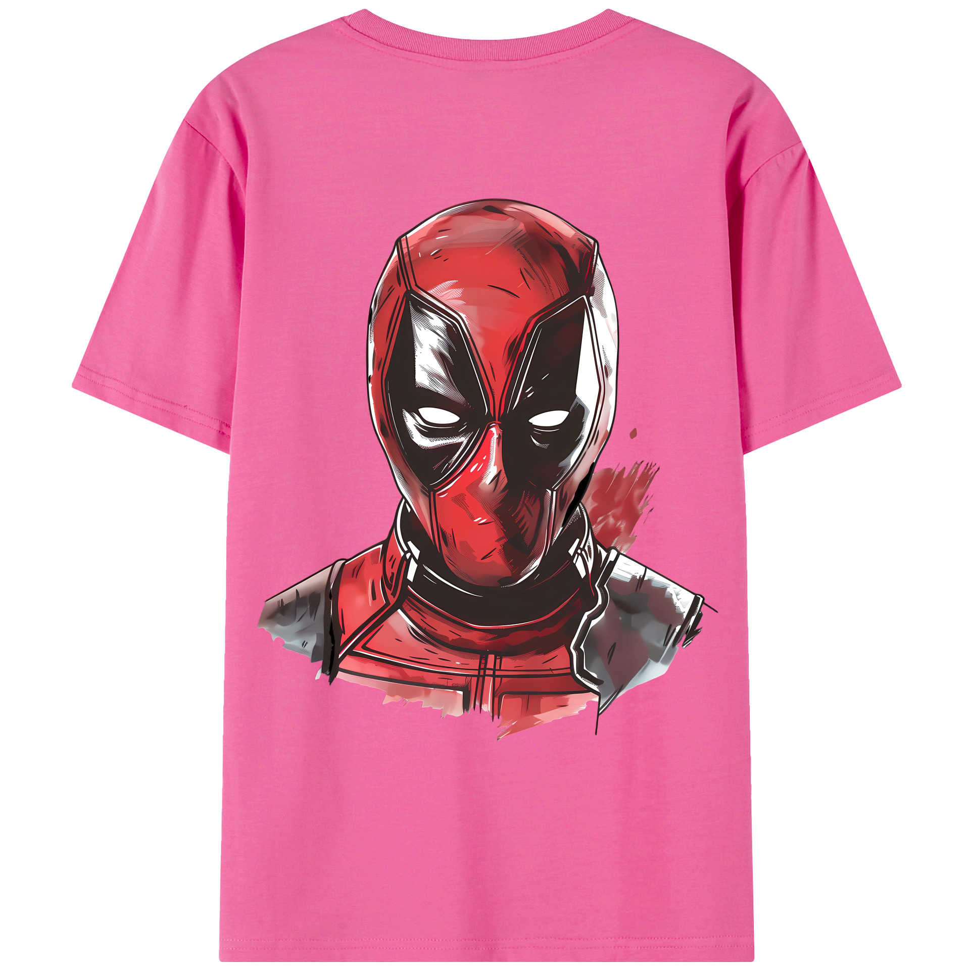 （画像用） Deadpool デッドプール レディース半袖Tシャツ(バックプリント)